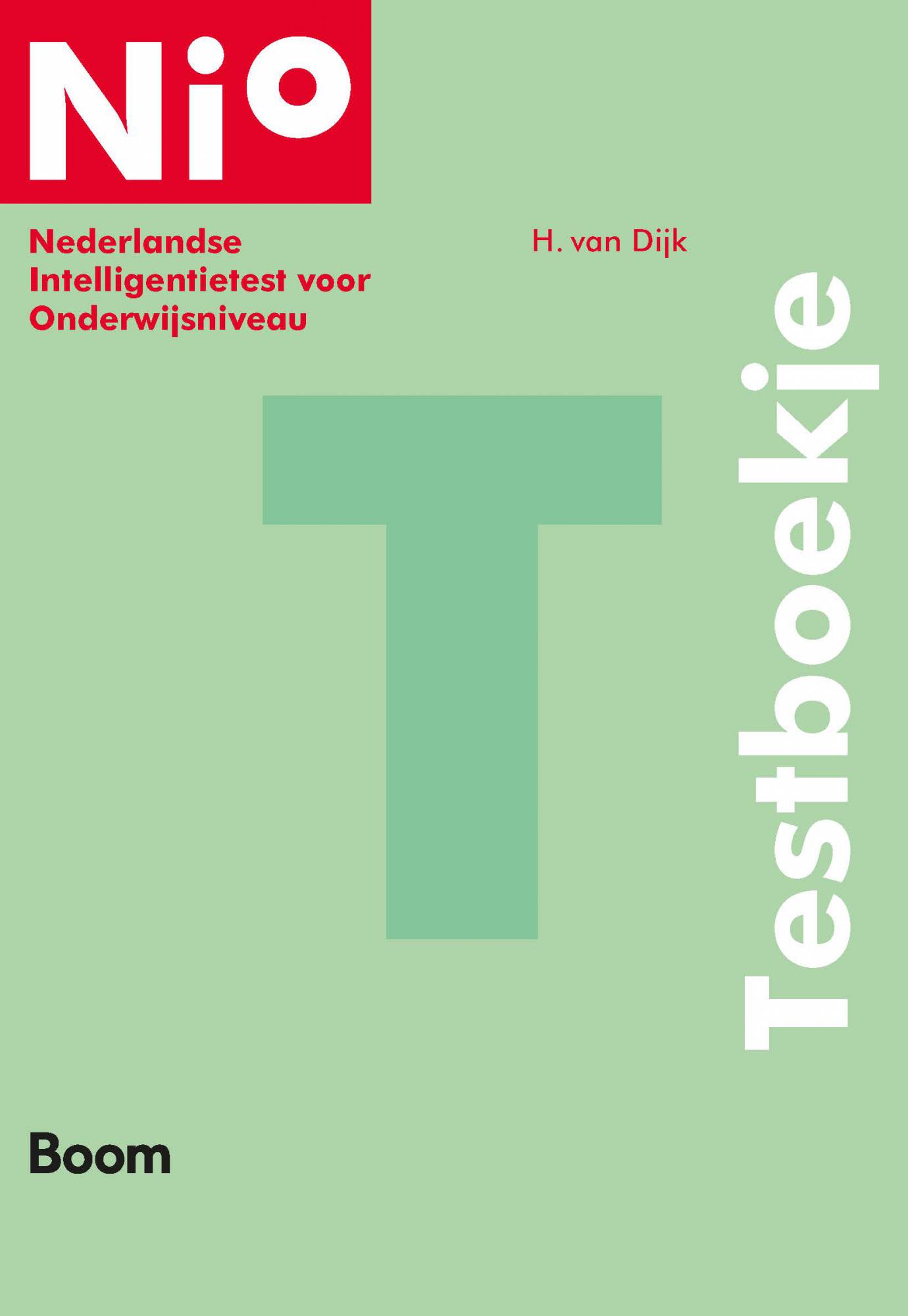 laat staan financieel Lao Nederlandse Intelligentietest voor Onderwijsniveau | Basisset | Van Dijk |  9789024427239 | Boom test onderwijs