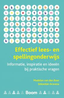Kaft Effectief lees- en spellingonderwijs door Madelon van den Boer en Sebastián Aravena